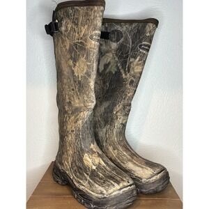 LaCrosse Men's Sz 7 Women's 9 Camo Hunting 18" Boots Alpha Waterproof Neoprene‎